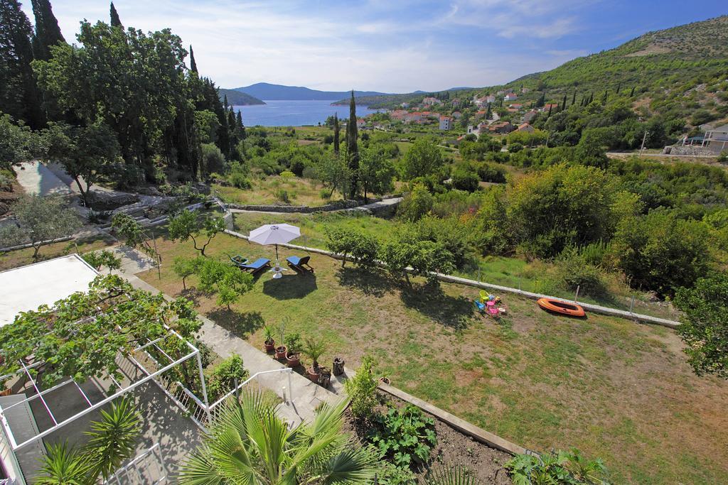 Vila Mozara Slano Buitenkant foto